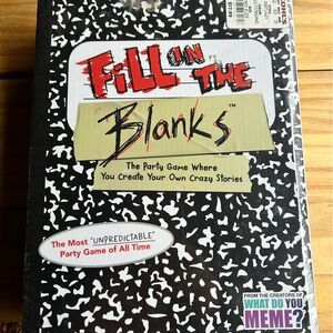 Fill in the Blanks Party Game
